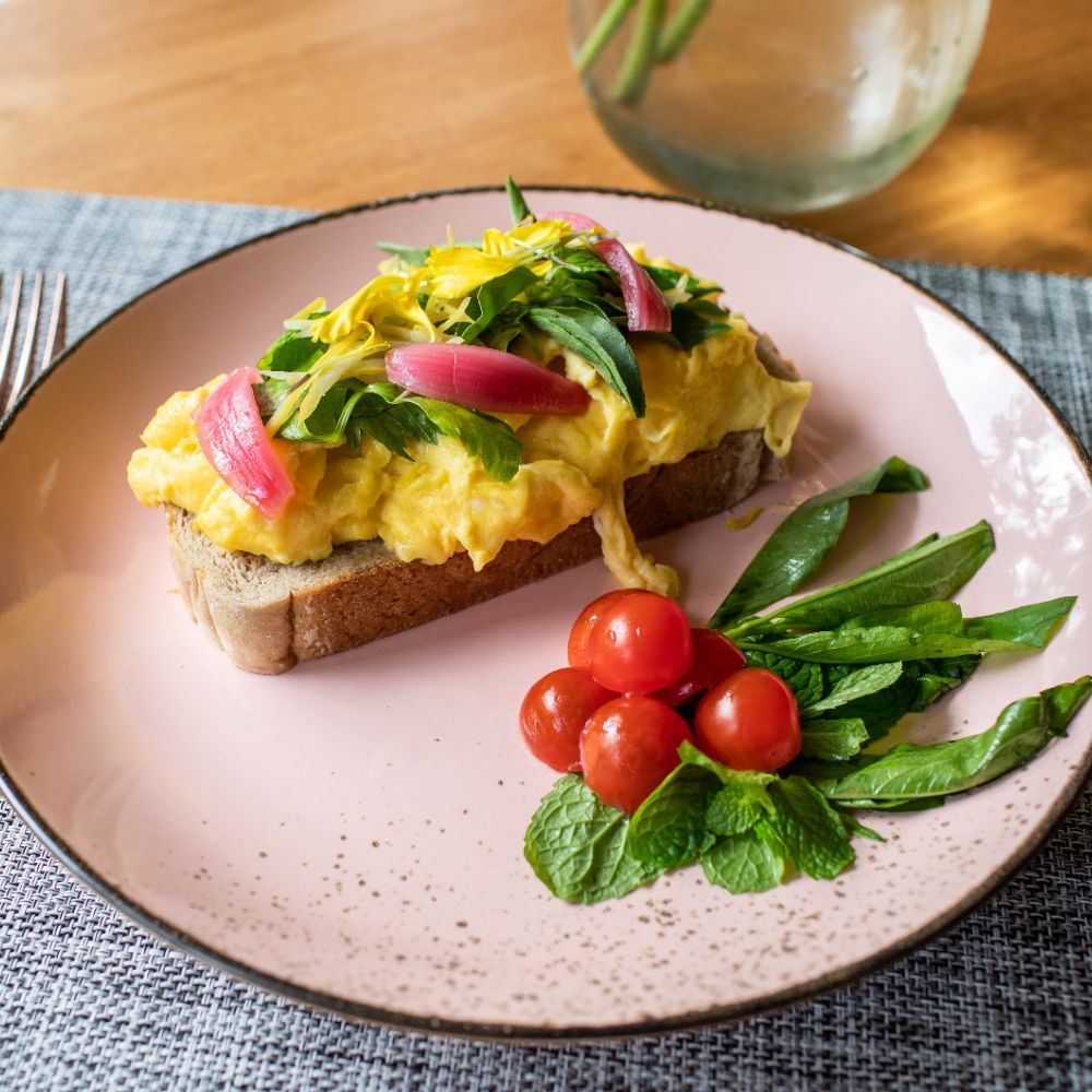 Adults-only boutique hotel breakfast experience at PinkPrivate Sanur Bali