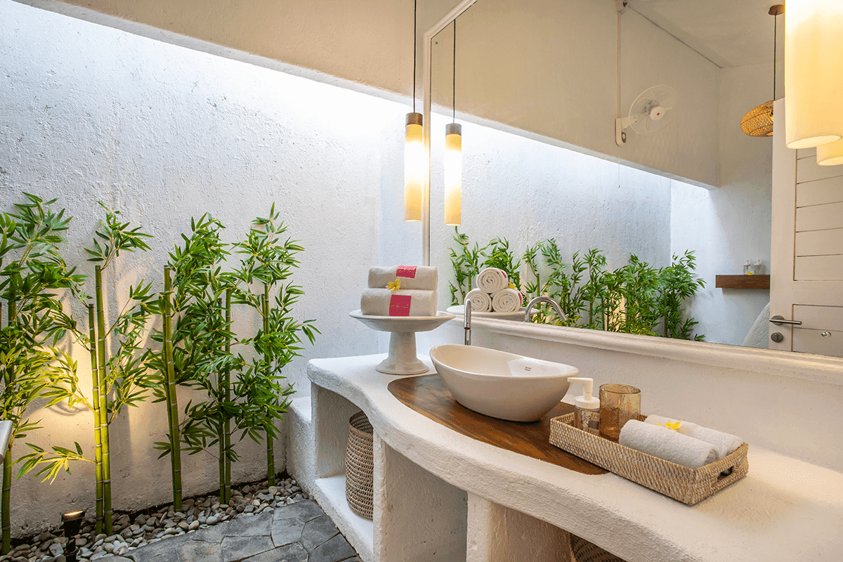 Stylish tropical design at PinkPrivate Sanur boutique hotel
